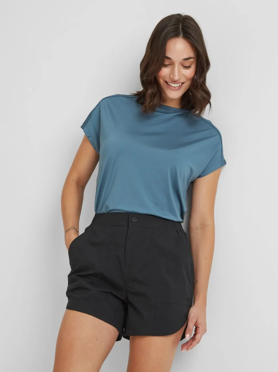 Noir - Short Tog 24 Tempo 100% coton femme