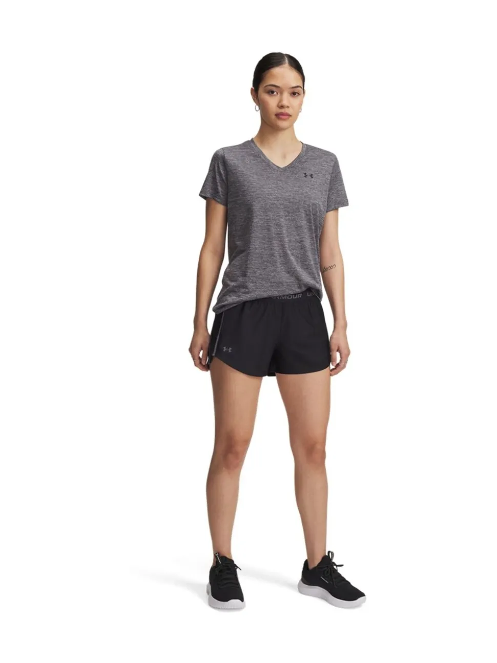 Noir - Short Under Armour Tech Play Up