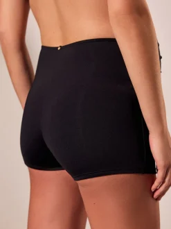 Noir - Shorts de Bikinis Grossesse Overbump