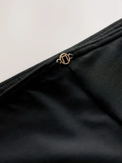 Noir - Shorts de Bikinis Grossesse Overbump