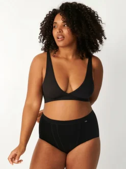 Noir - Slip de contrôle Sloggi