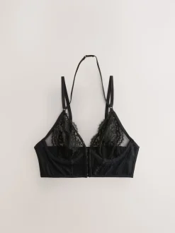 Noir - Soutien-gorge A-E en dentelle