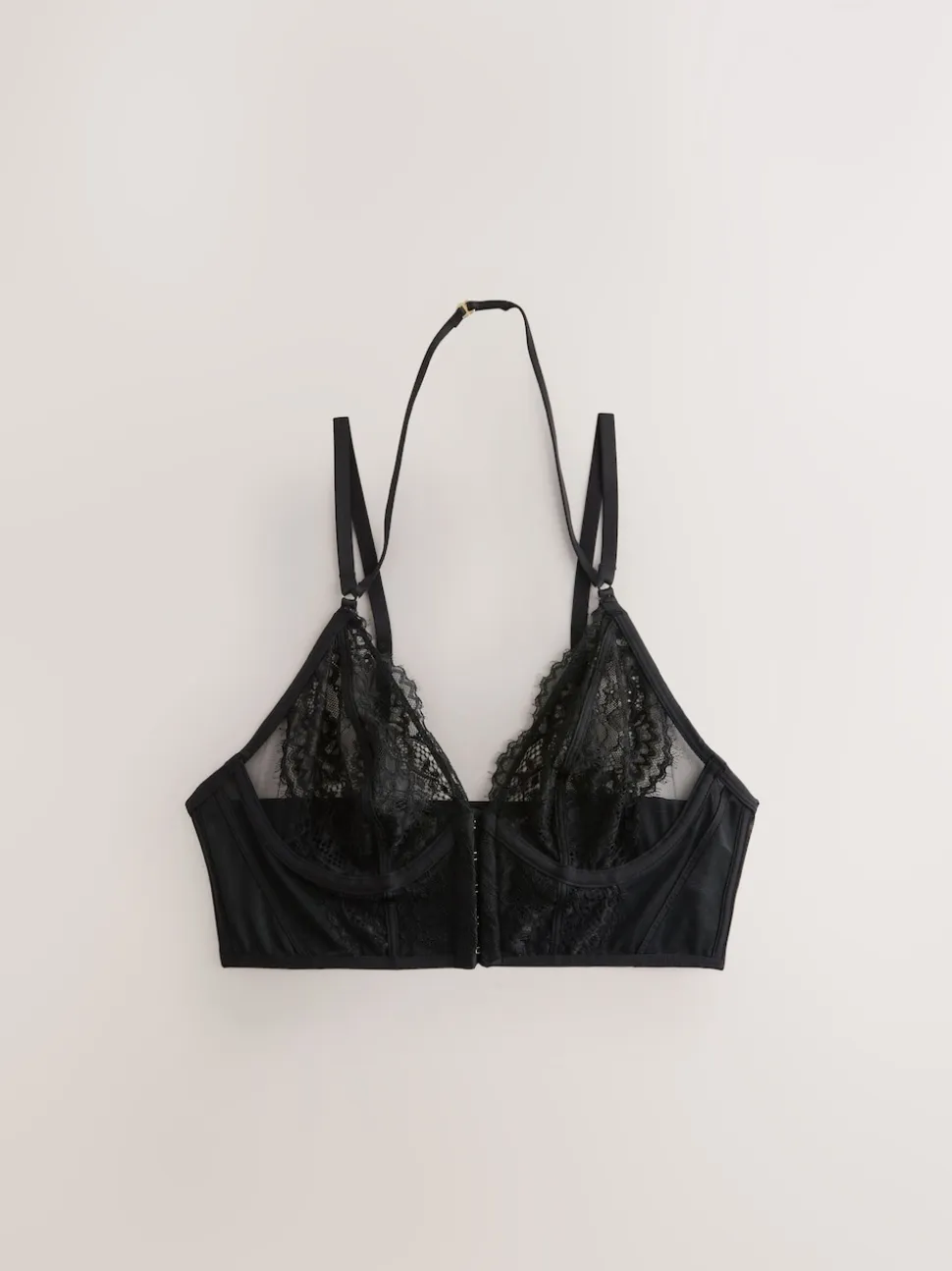Noir - Soutien-gorge A-E en dentelle