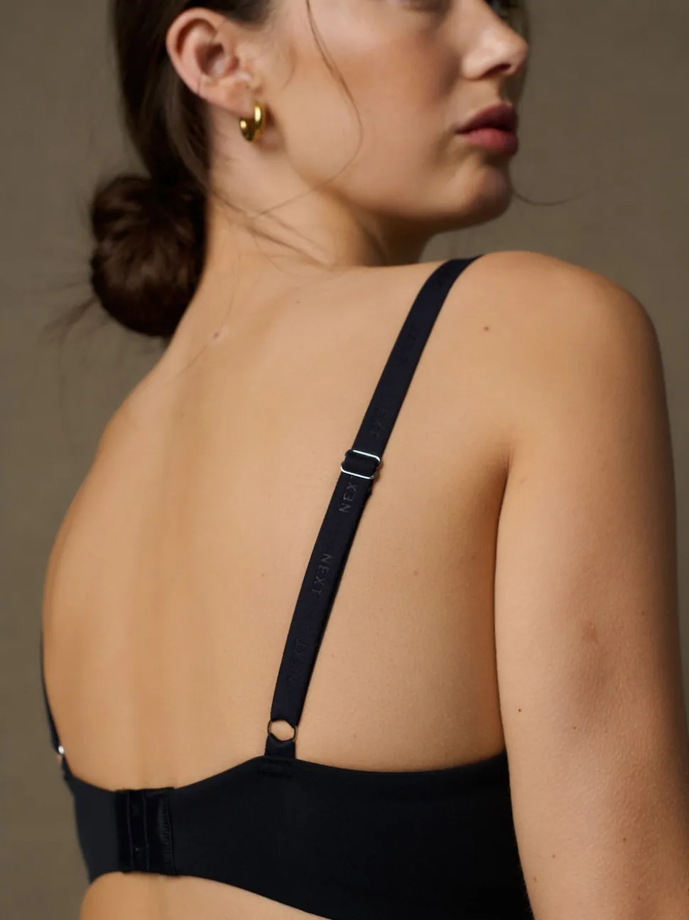 Noir - Soutien-gorge brossé Ultimate Comfort A-E