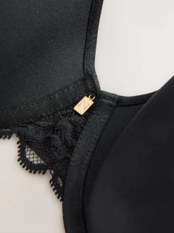 Noir - Soutien-gorge t-shirt léger respirant Premium Ultimate Comfort