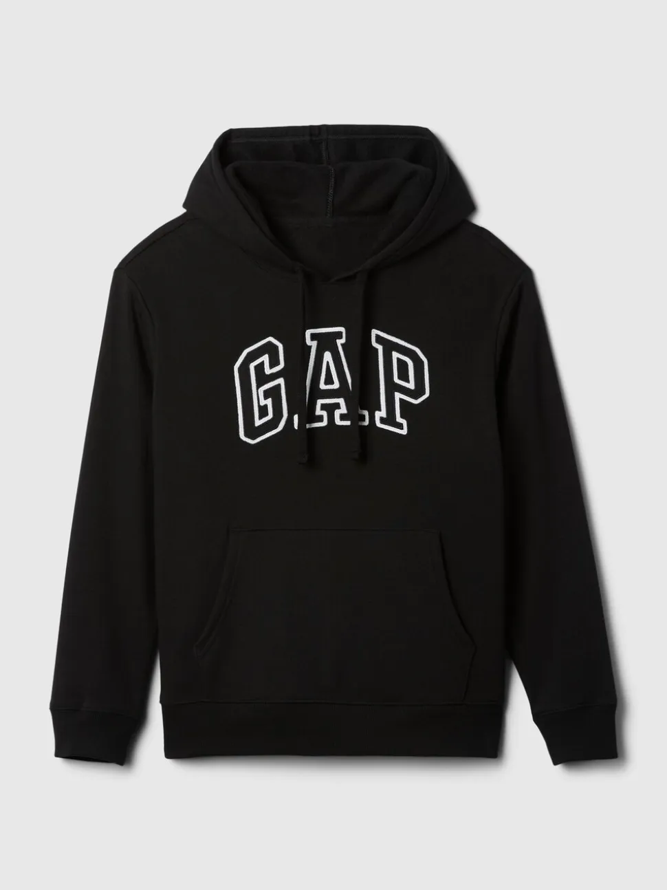 Noir - Sweat à capuche Gap avec logo