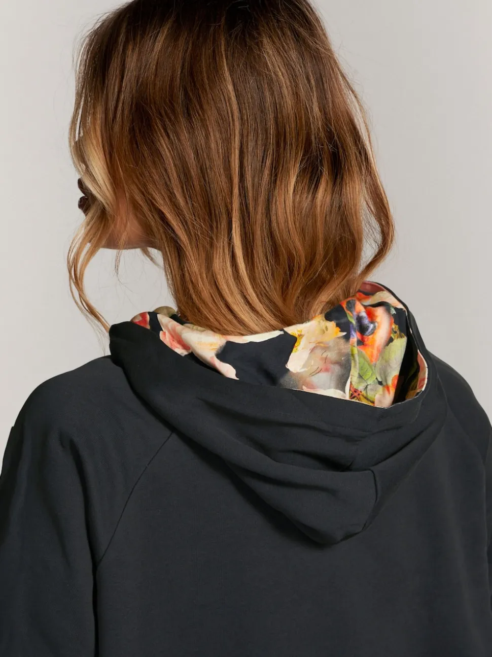 Noir - Sweat B by Ted Baker long à capuche