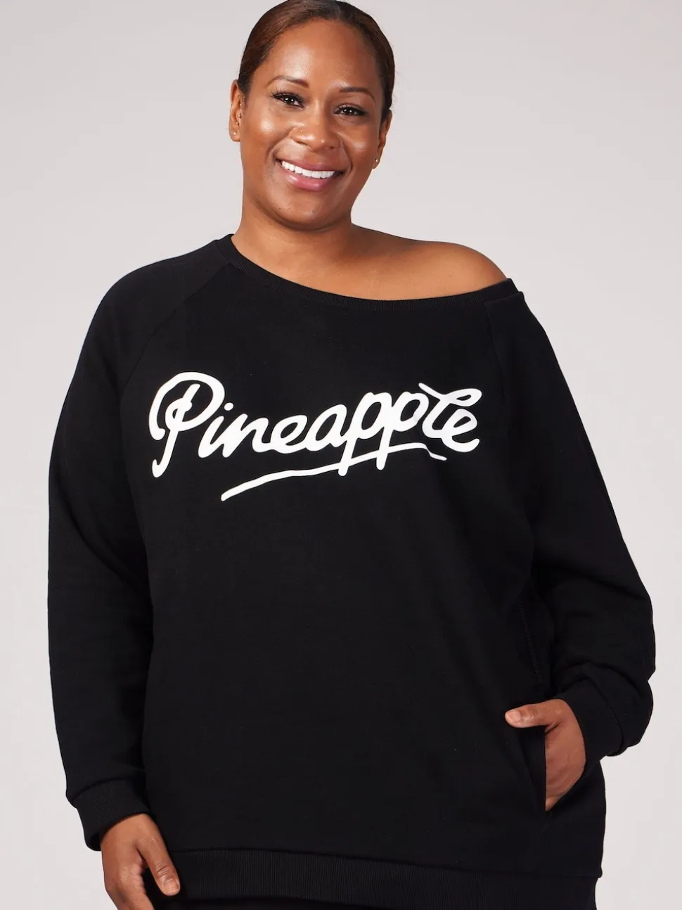 Noir - Sweat monstre oversize