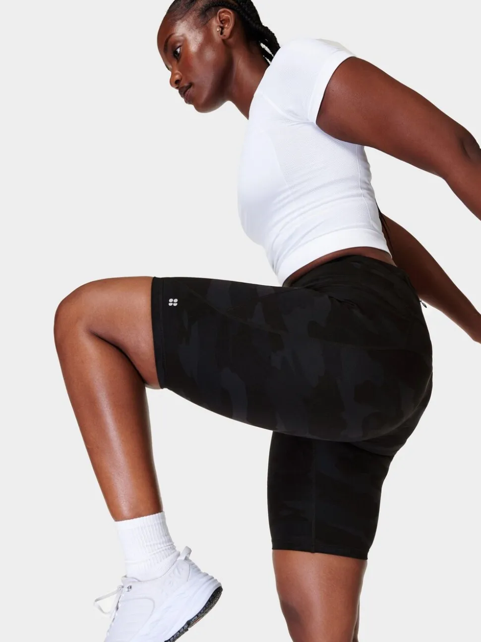 Noir - Sweaty Betty Power 9" Short motard