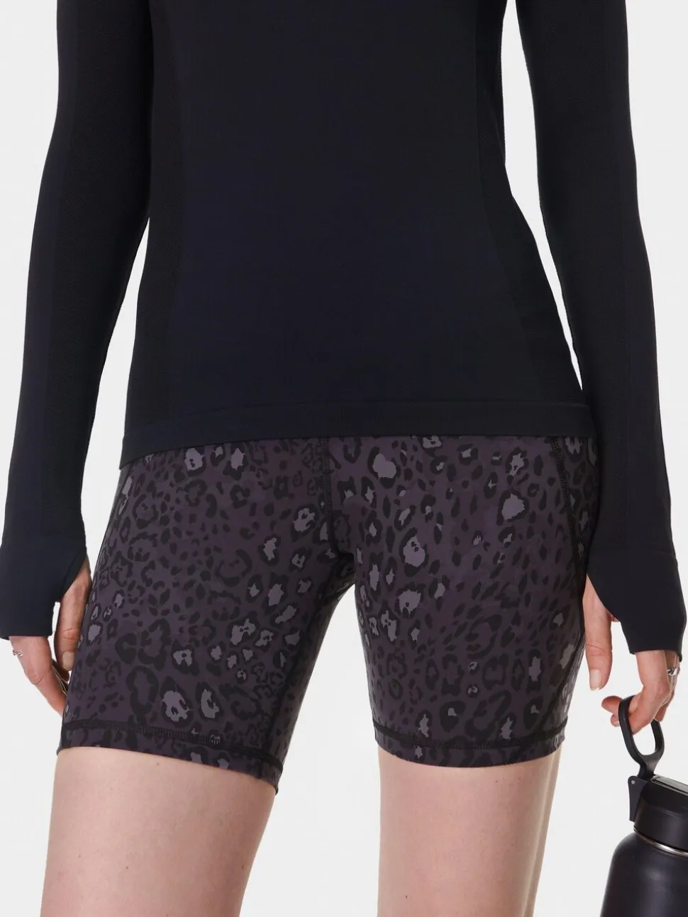 Noir - Sweaty Betty Power 6" Short motard