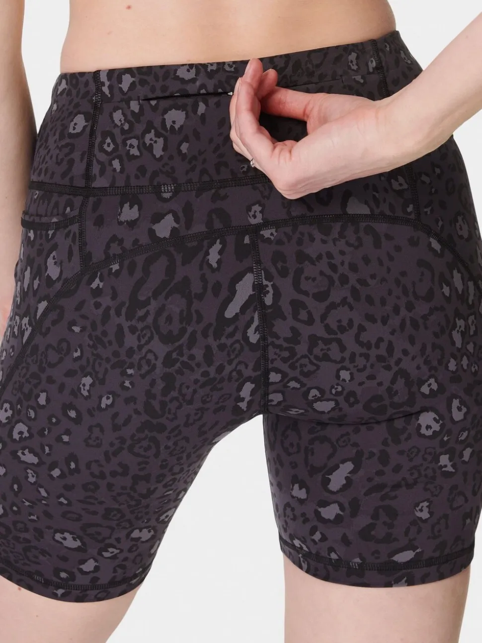 Noir - Sweaty Betty Power 6" Short motard