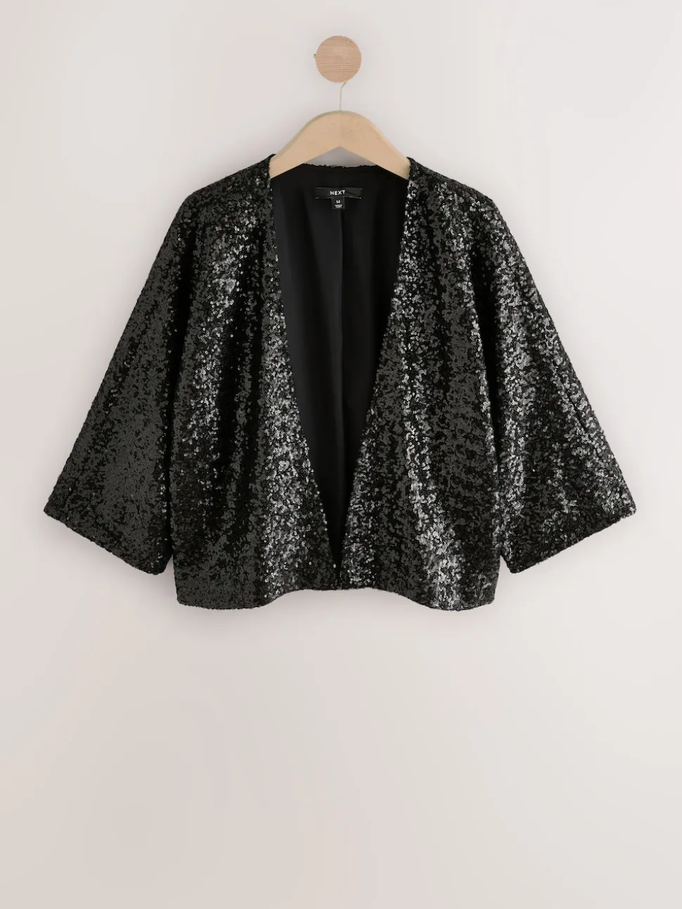 Noir - Veste à sequins