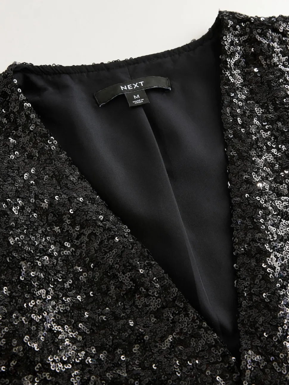 Noir - Veste à sequins