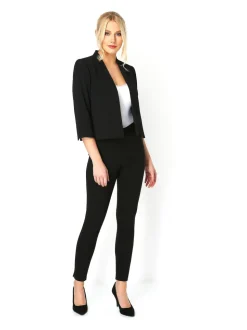 Noir - Veste Roman Rochette à manches 3/4