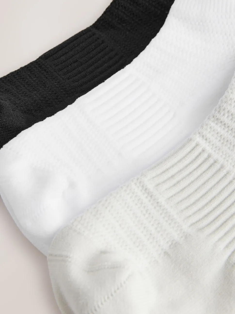 Noir et blanc - Lot de 3 de sport Blister Resist