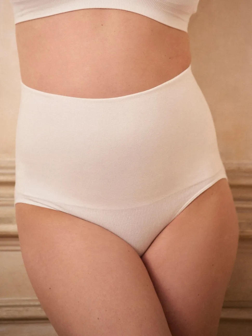 Noir et blanc - Lot de 2 slips d’appui maternité Seraphine Post