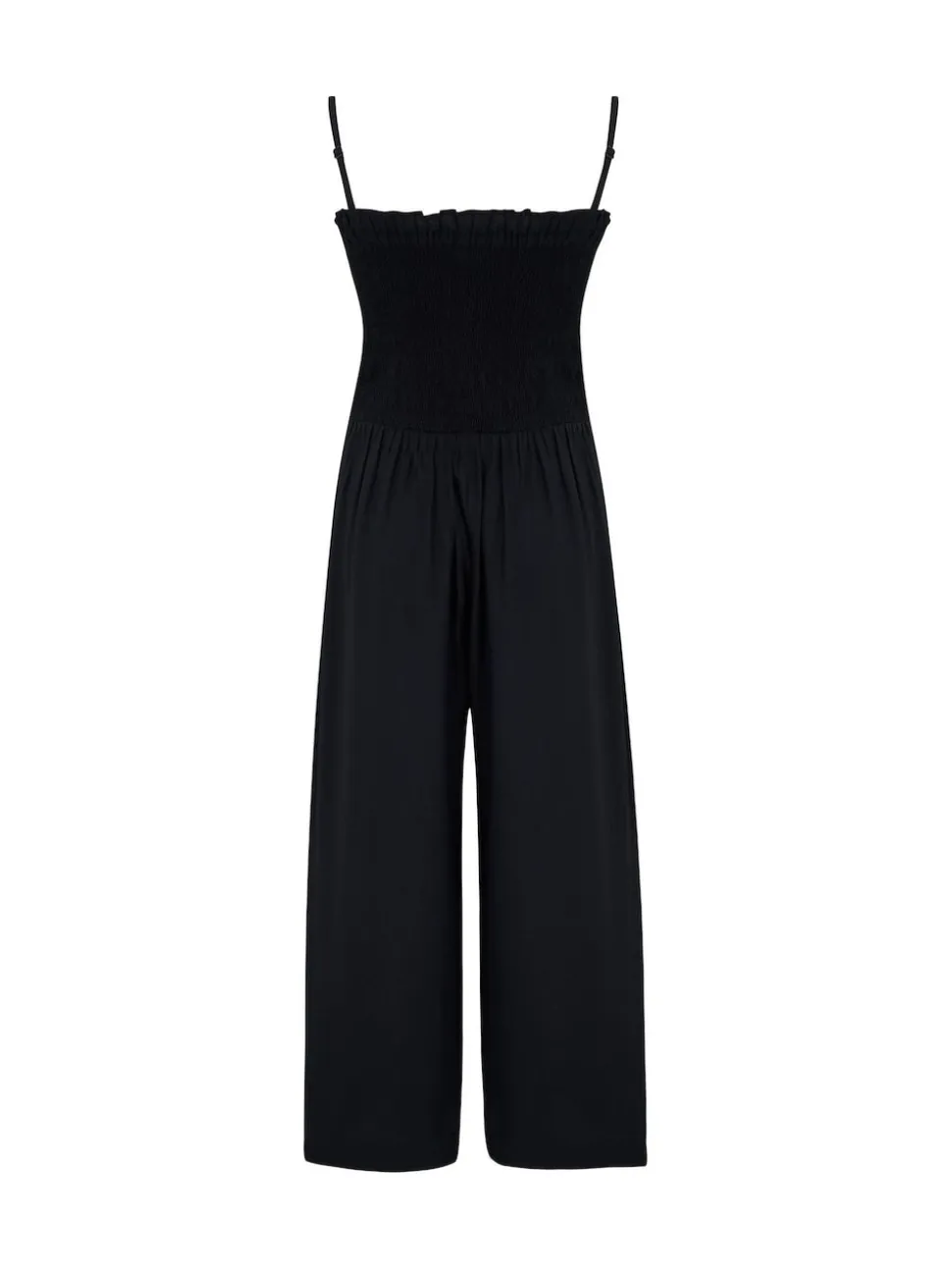 Noir foncé - Combinaison de plage Pour Moi bustier à corsage froncé