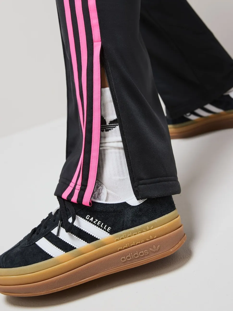 Noir gris - Pantalon de survêtement Adidas Originals Firebird classique