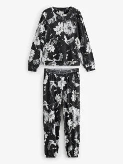 Noir oiseau - Pyjama B by Ted Baker 100% coton interlock