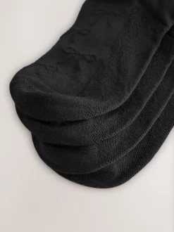 Noir texturé Nœud - Paquet de chaussettes d'entraînement 4