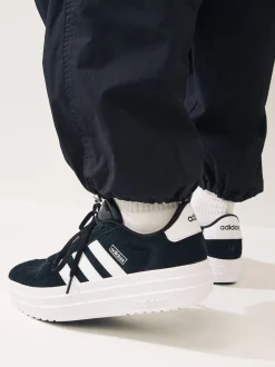 Noir/Blanc - adidas baskets VL Court Bold