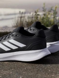Noir/Blanc - Baskets adidas Grand Court