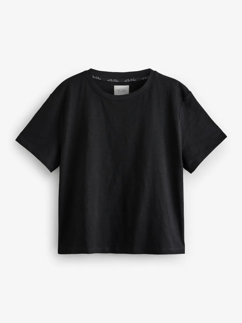Noir/Blanc - 100de pyjamas % coton Manches Courts 2