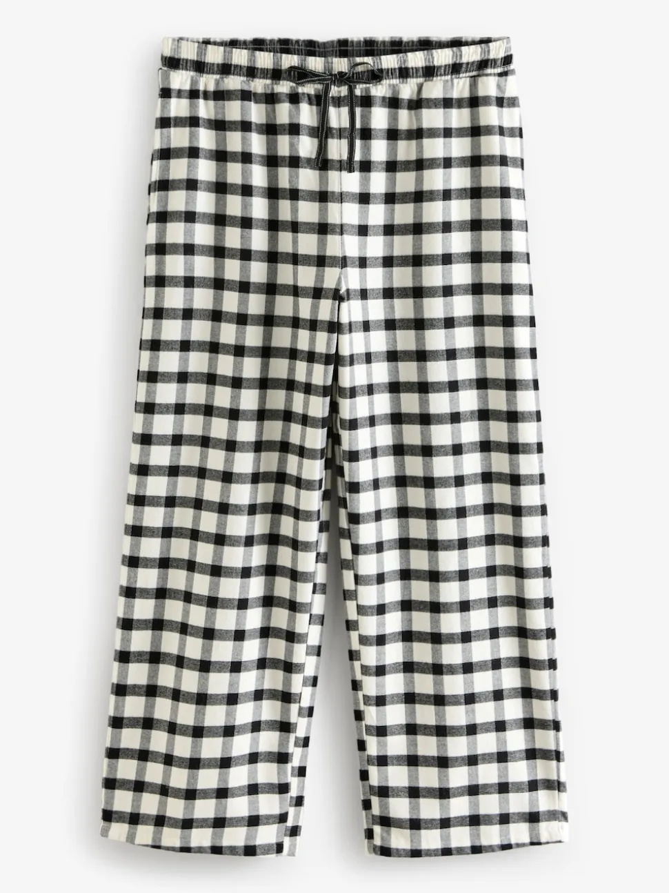 Noir/Blanc - 100de pyjamas % coton Manches Courts 2