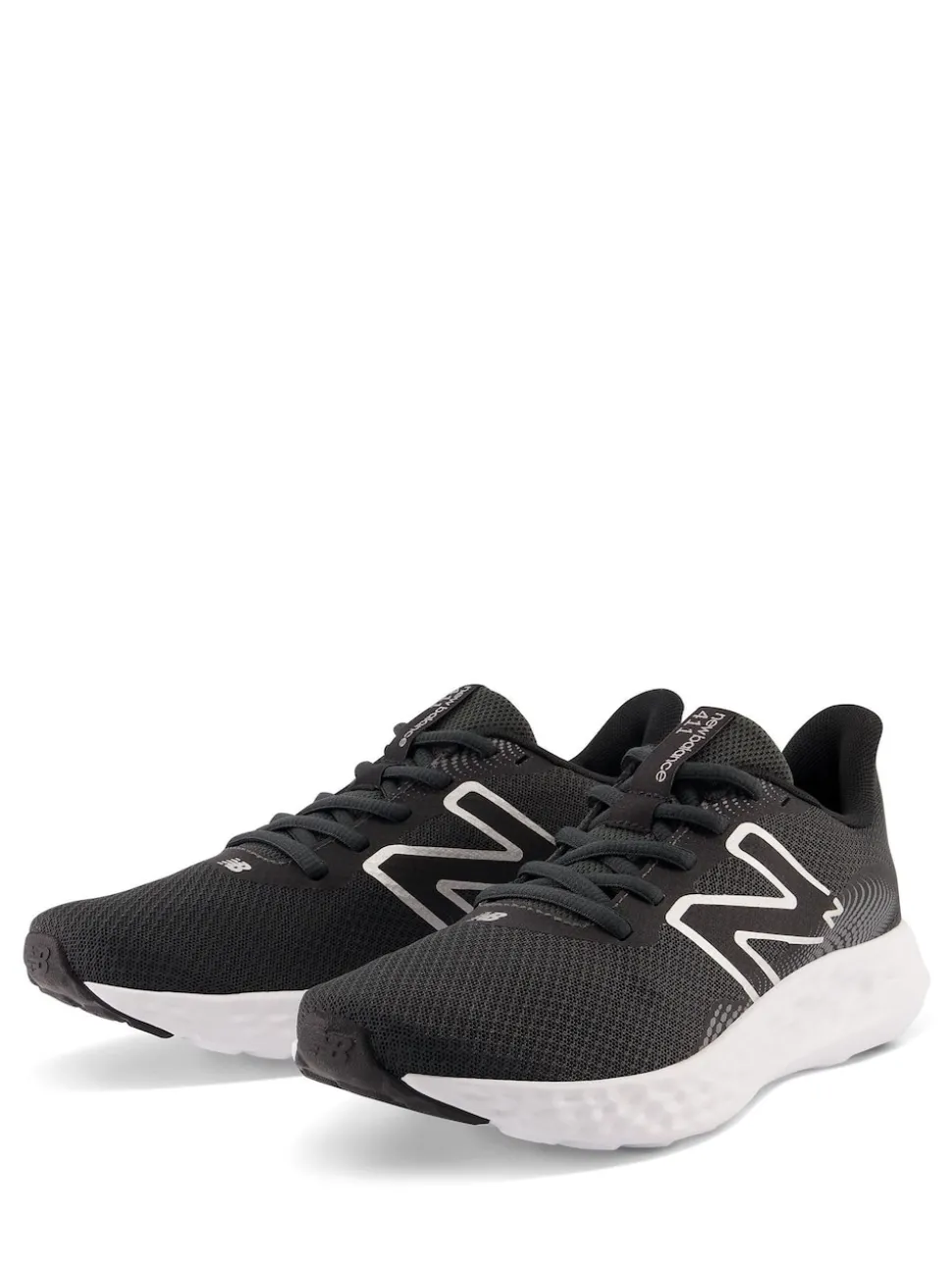 Noir/Blanc - New Balance Womens 411 Trainers