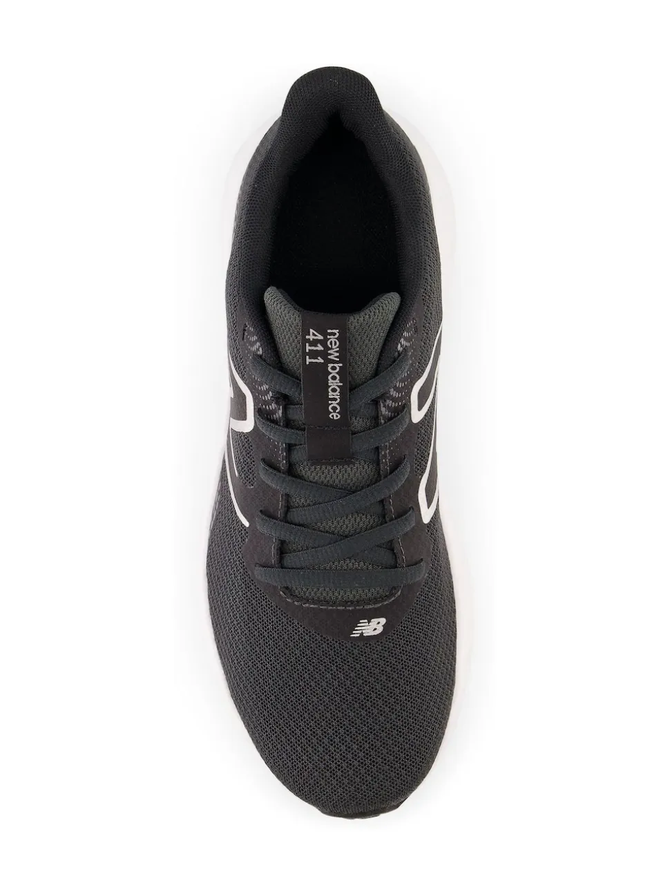 Noir/Blanc - New Balance Womens 411 Trainers