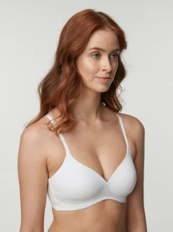 Noir/Blanc/Pastel Rose Nude - Lot de 3 soutiens-gorge en mélange de coton Ultimate Comfort