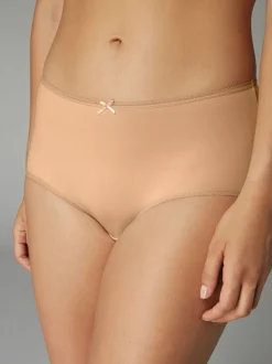 Noir/Blanc/Ppraline Nude - Culotte en microfibre 7 Pack