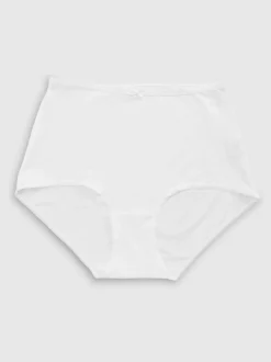Noir/Blanc/Ppraline Nude - Culotte en microfibre 5 Pack