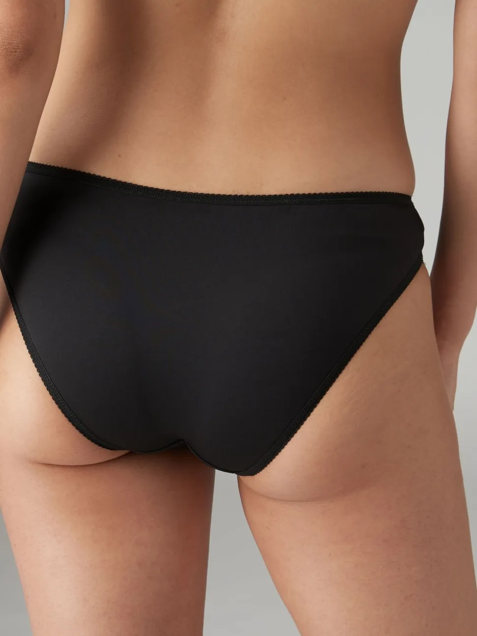Noir/Blanc/Ppraline Nude - Culotte en microfibre 7 Pack
