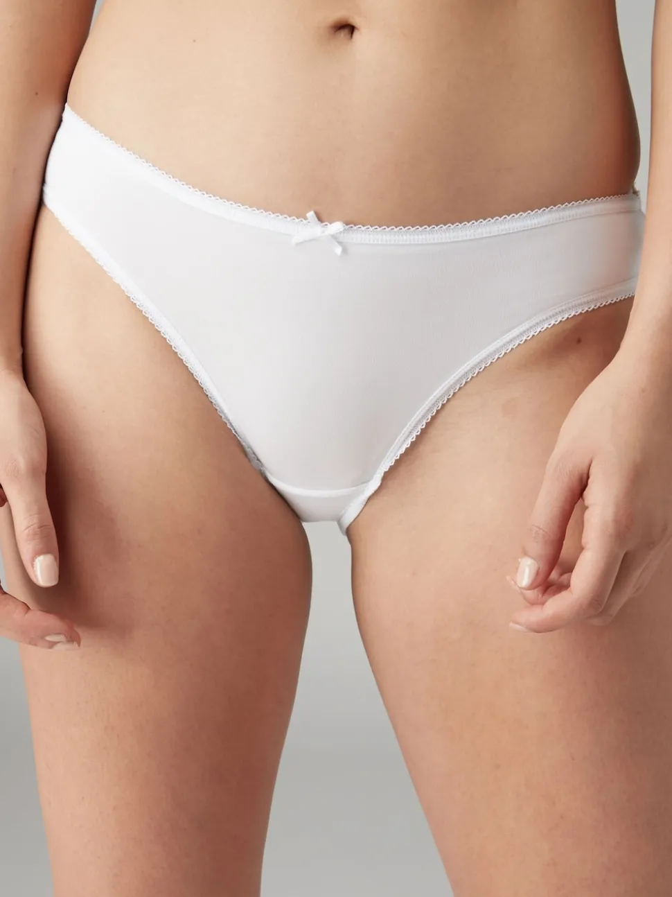 Noir/Blanc/Ppraline Nude - Culotte en microfibre 7 Pack