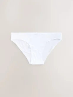 Noir/Blanc/Ppraline Nude - Culotte en microfibre 7 Pack