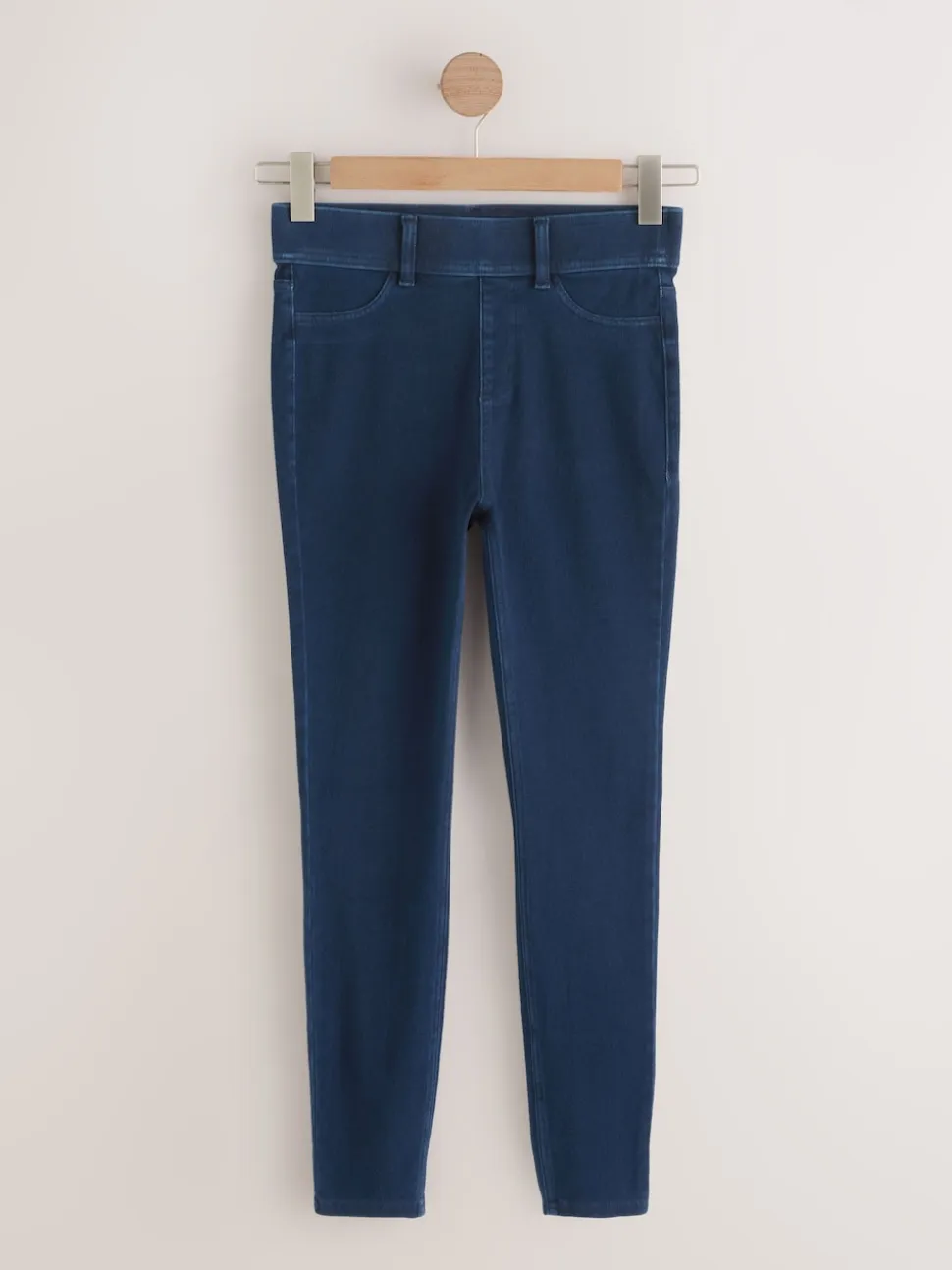 Noir/bleu rincé - Jersey pleine longueur Denim Leggings 2 Lot