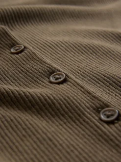 Noir/Brun - The Set lot de 2 cardigans en maille côtelée