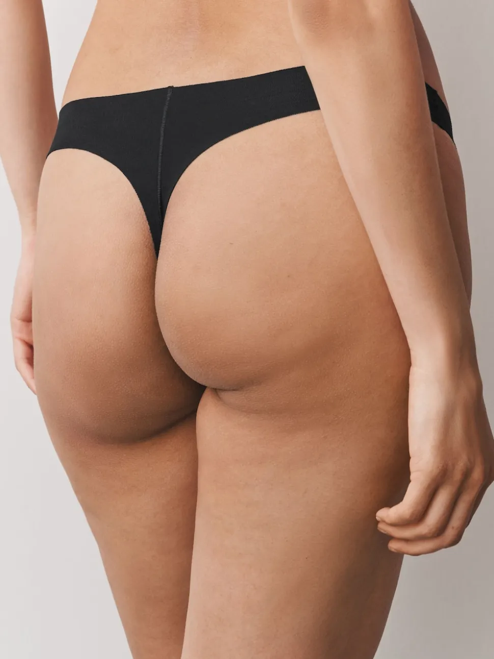 Noir/crème/rose - Lot de 7 culottes en coton Mélange sans VPL