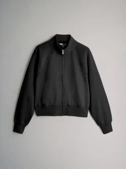 Noir/grège - The Set lot de 2 vestes zippées à col cheminée