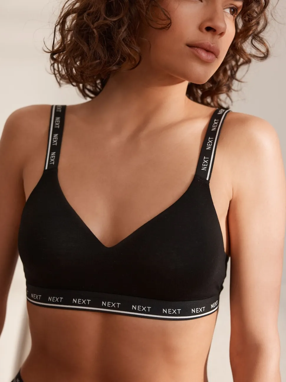 Noir/Gris - Lot de 2 soutiens-gorge rembourrés sans armatures en coton Ultimate Comfort