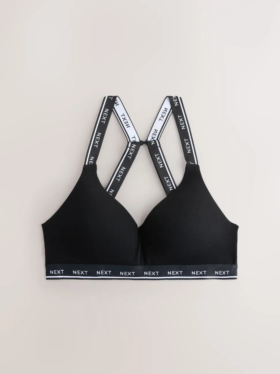 Noir/Gris - Lot de 2 soutiens-gorge rembourrés sans armatures en coton Ultimate Comfort