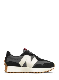 Noir/Gris - New Balance 327 Trainers