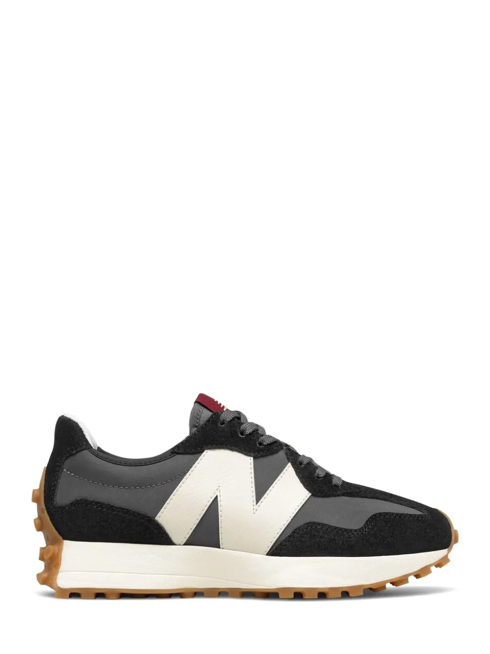 Noir/Gris - New Balance 327 Trainers