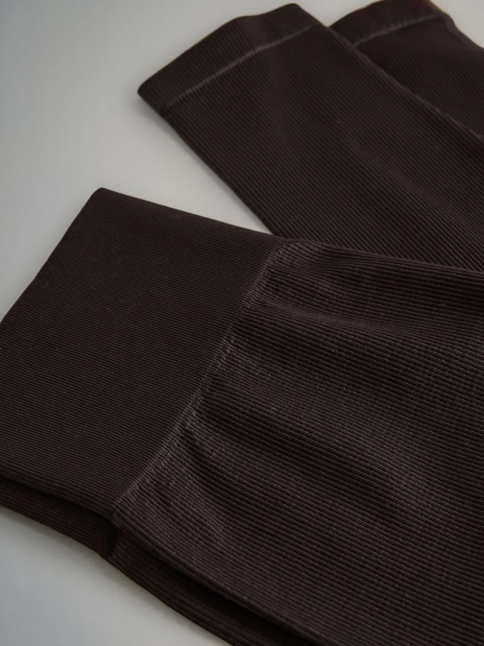 Noir/Marron Chocolat/Kaki - The Set lot de 3 leggings côtelés actifs