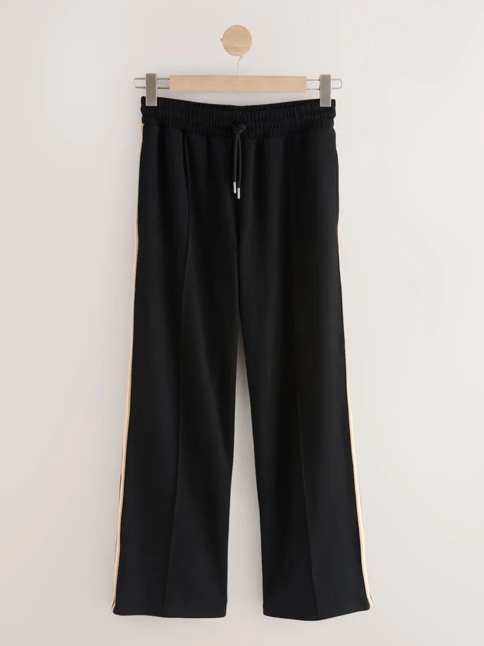Noir/Neutre - Pantalons de survêtement Slinky à jambes Amples et rayures latérales