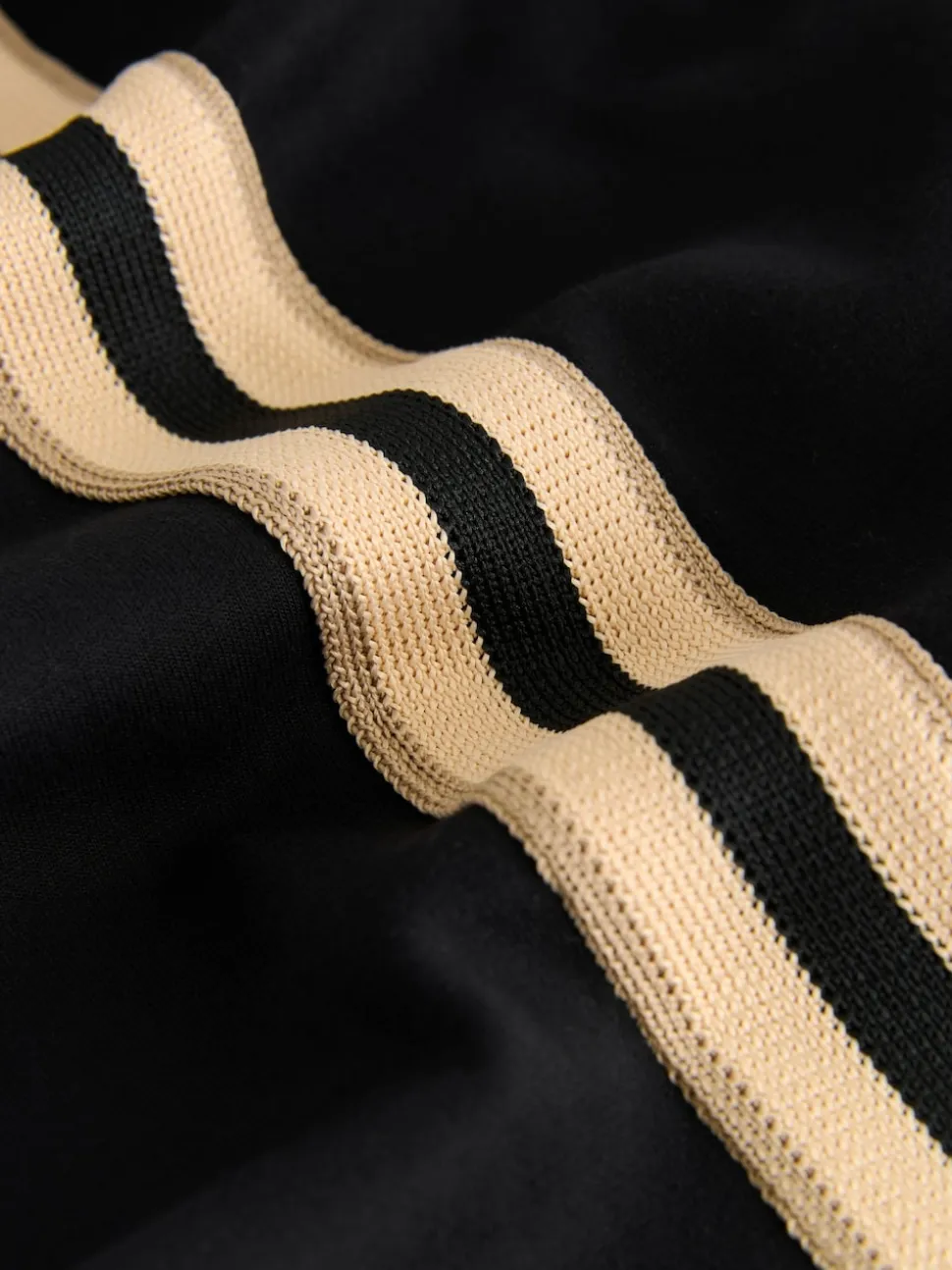 Noir/Neutre - Pantalons de survêtement Slinky à jambes Amples et rayures latérales