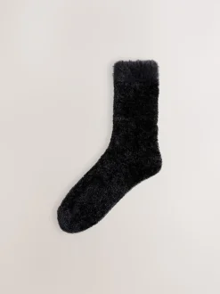 Noir/Neutre - Paquet de chaussettes Velvet Cosy 2