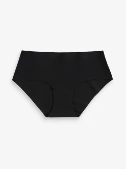 Noir/praline nude/chocolat nude - Lot 3 culottes invisibles et confortables