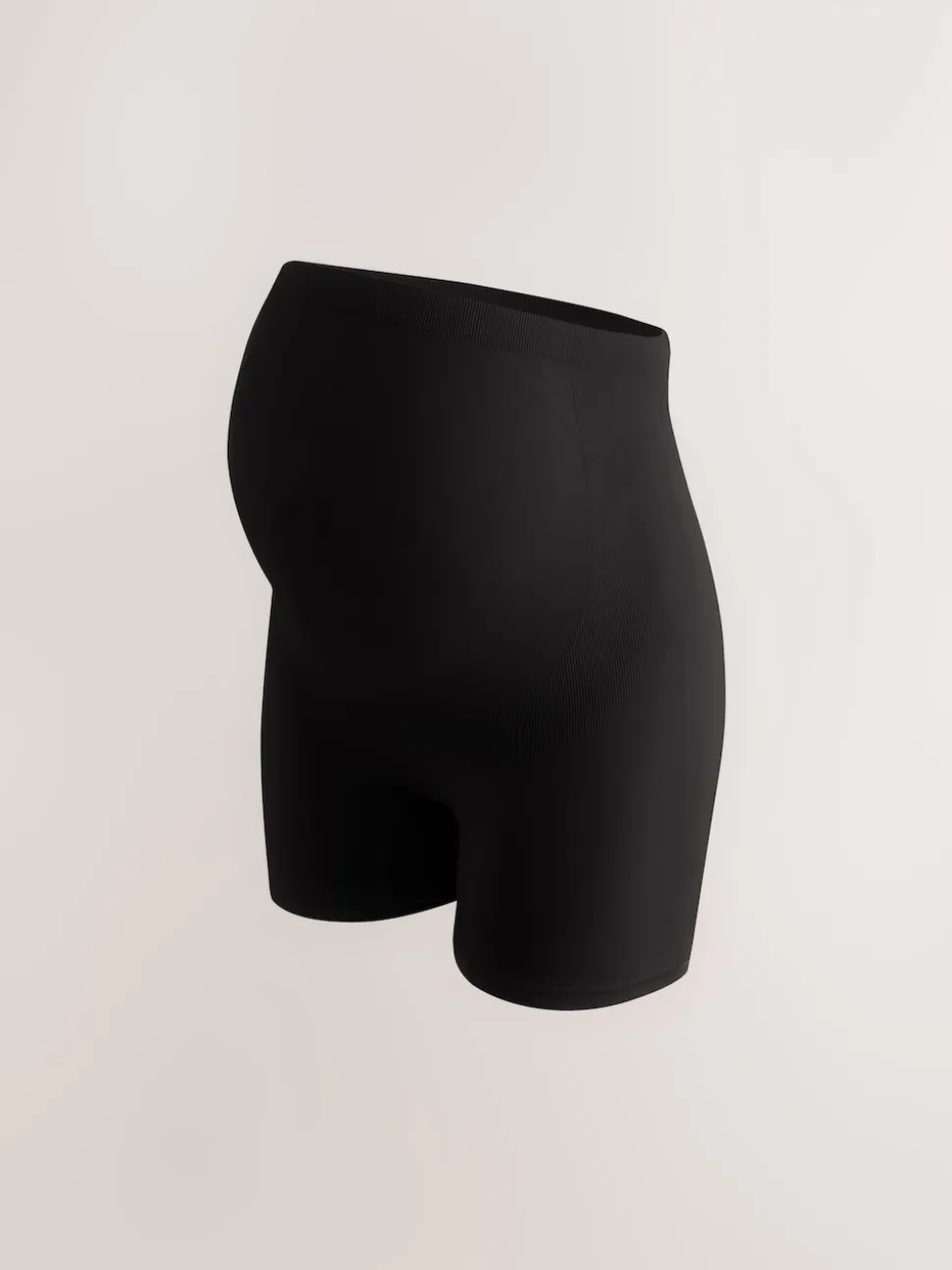 Noir/Rose - Lot de 2 culottes courtes de grossesse